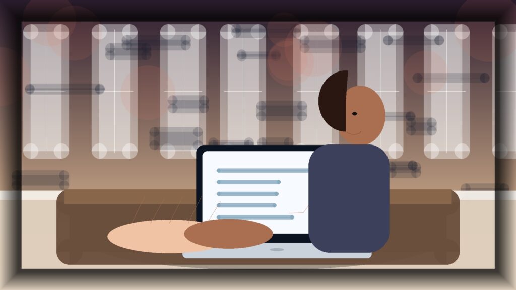 Imagem humanizada relacionada a Google Search Console