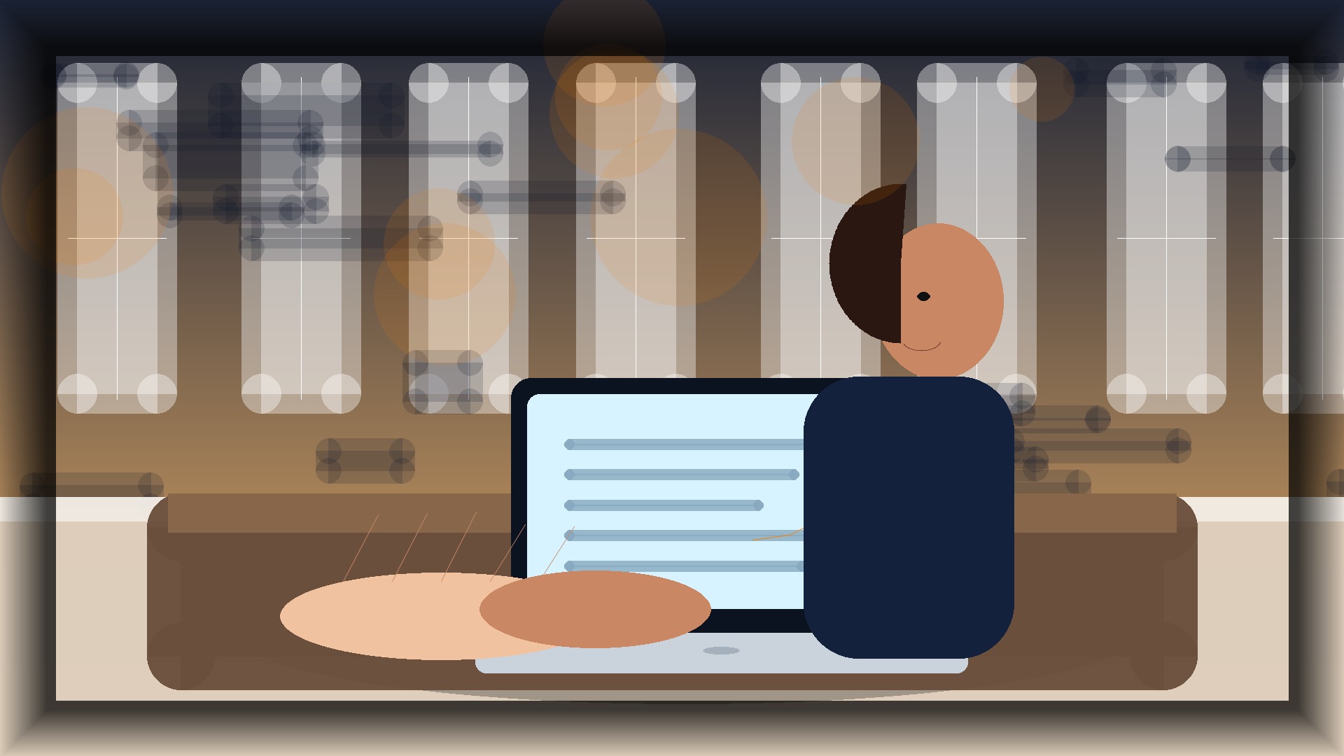 Imagem humanizada relacionada a Google Analytics