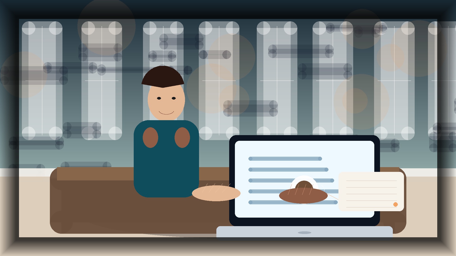 Imagem humanizada relacionada a Temas WordPress para landing pages