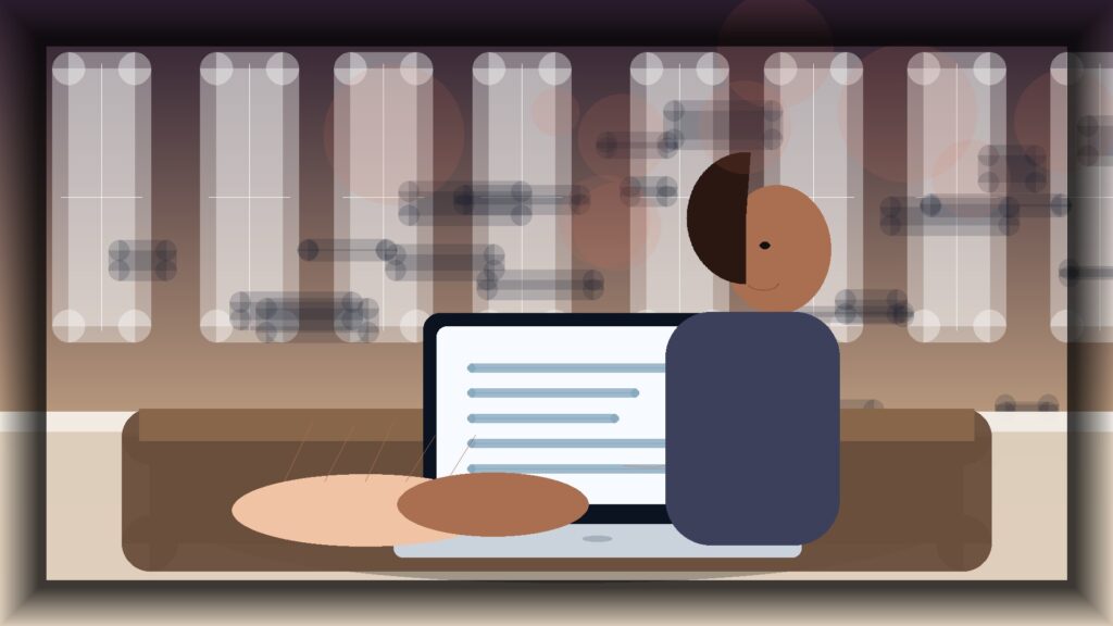 Imagem humanizada relacionada a Design de sites modernos