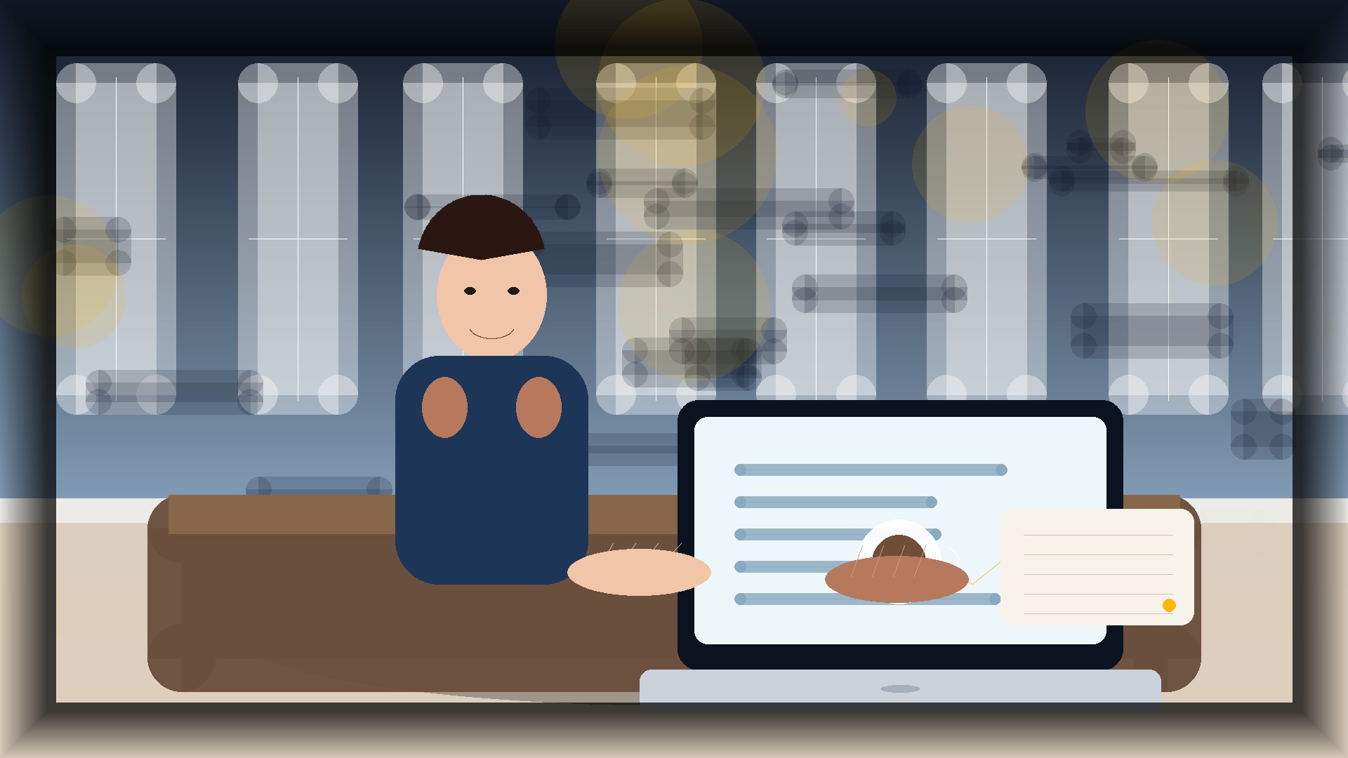 Imagem humanizada relacionada a SEO para WordPress