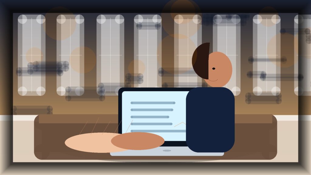 Imagem humanizada relacionada a Social media para negócios