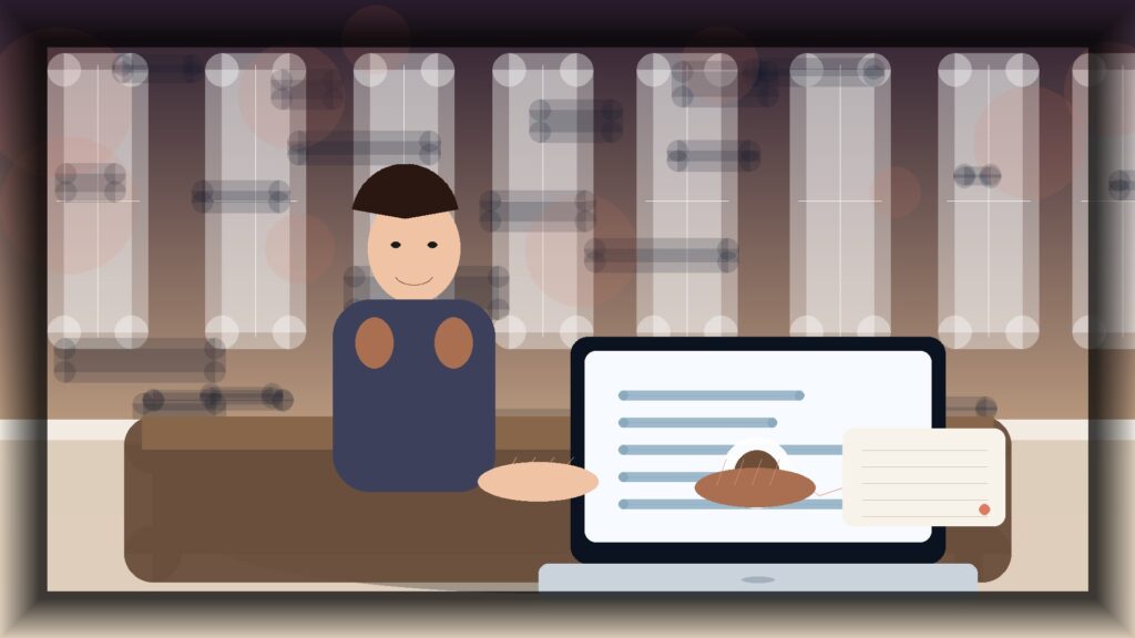 Imagem humanizada relacionada a Copywriting para sites