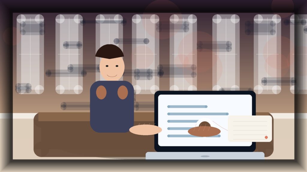 Imagem humanizada relacionada a Mobile first