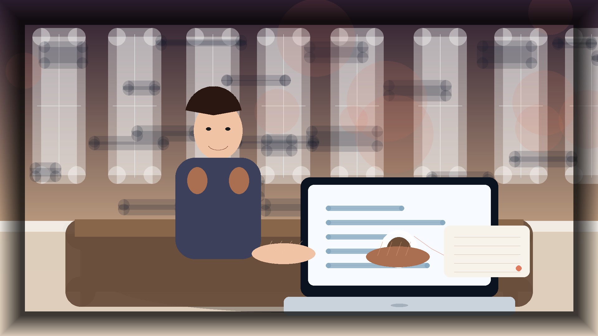 Imagem humanizada relacionada a Mobile first