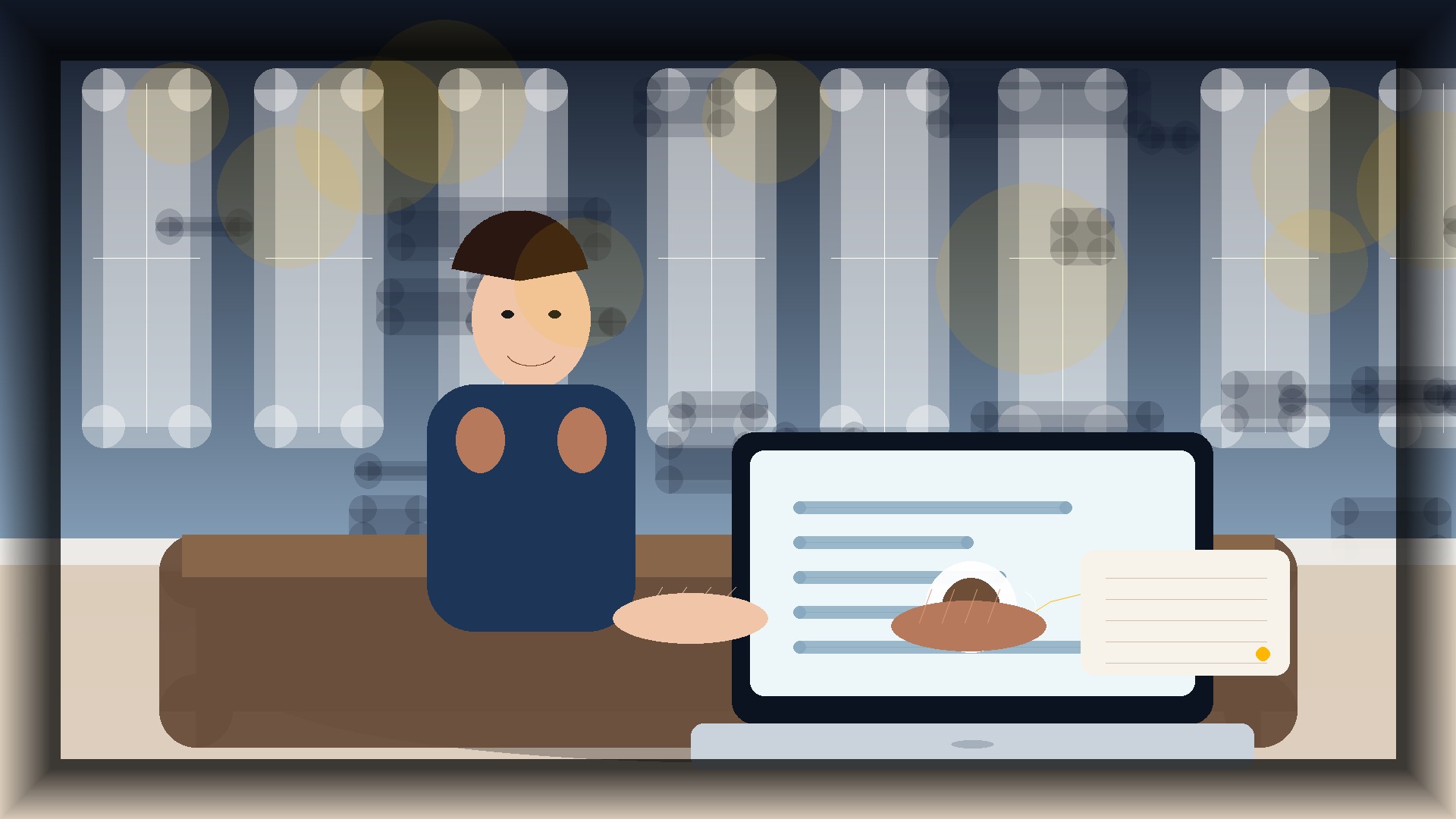 Imagem humanizada relacionada a Segurança em WordPress