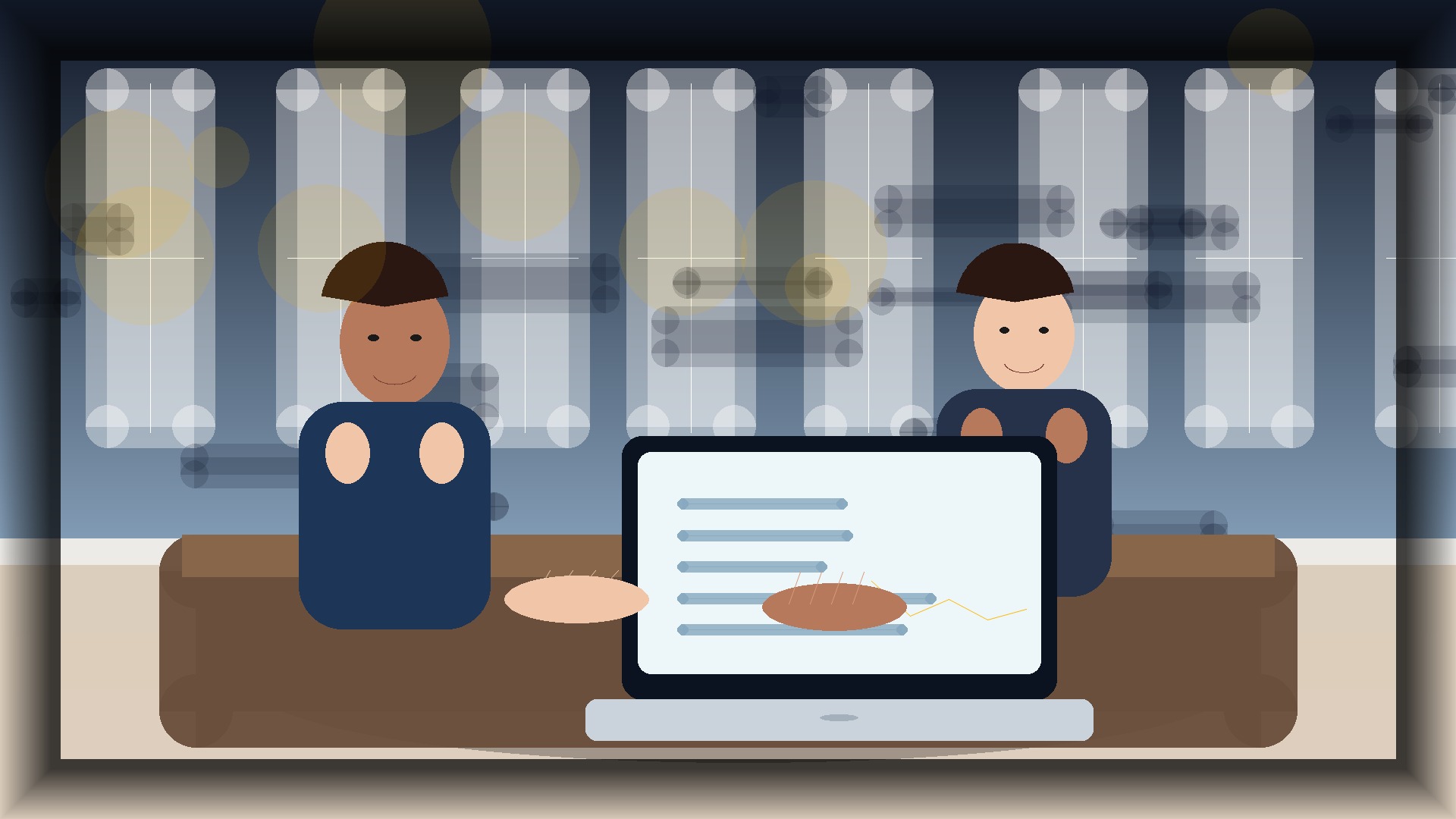 Imagem humanizada relacionada a Domínios e configuração de sites