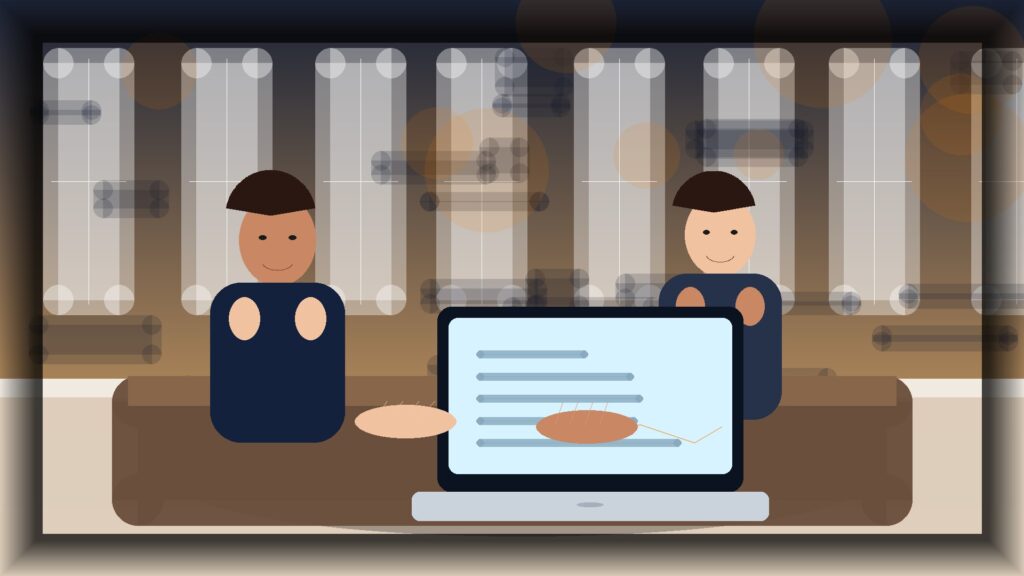 Imagem humanizada relacionada a Google Search Console