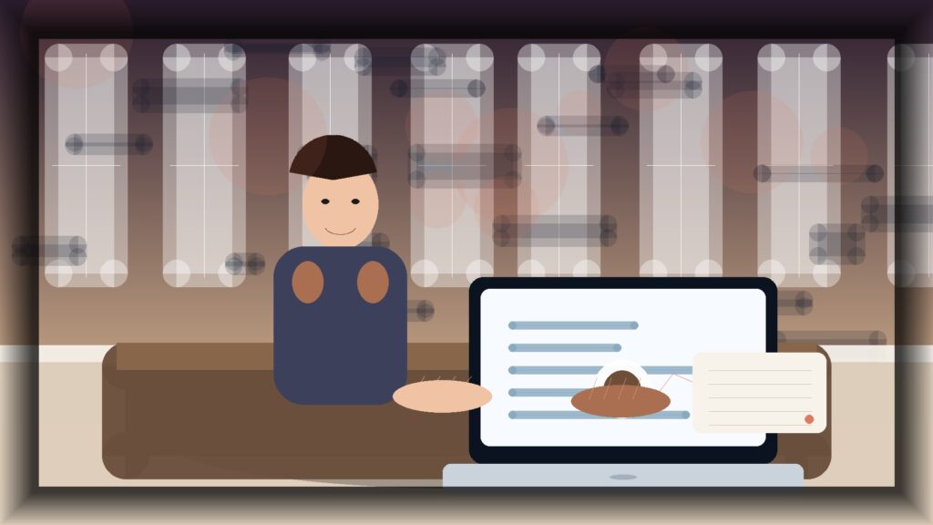 Imagem humanizada relacionada a Inteligência artificial no marketing