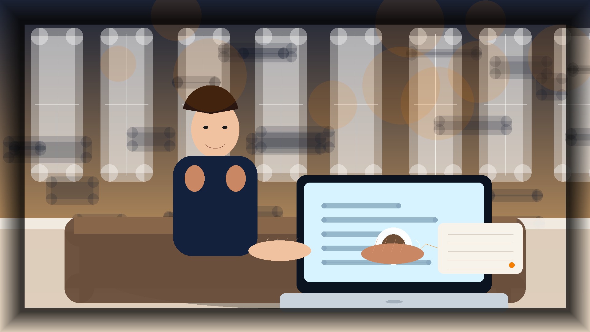 Imagem humanizada relacionada a Google Ads