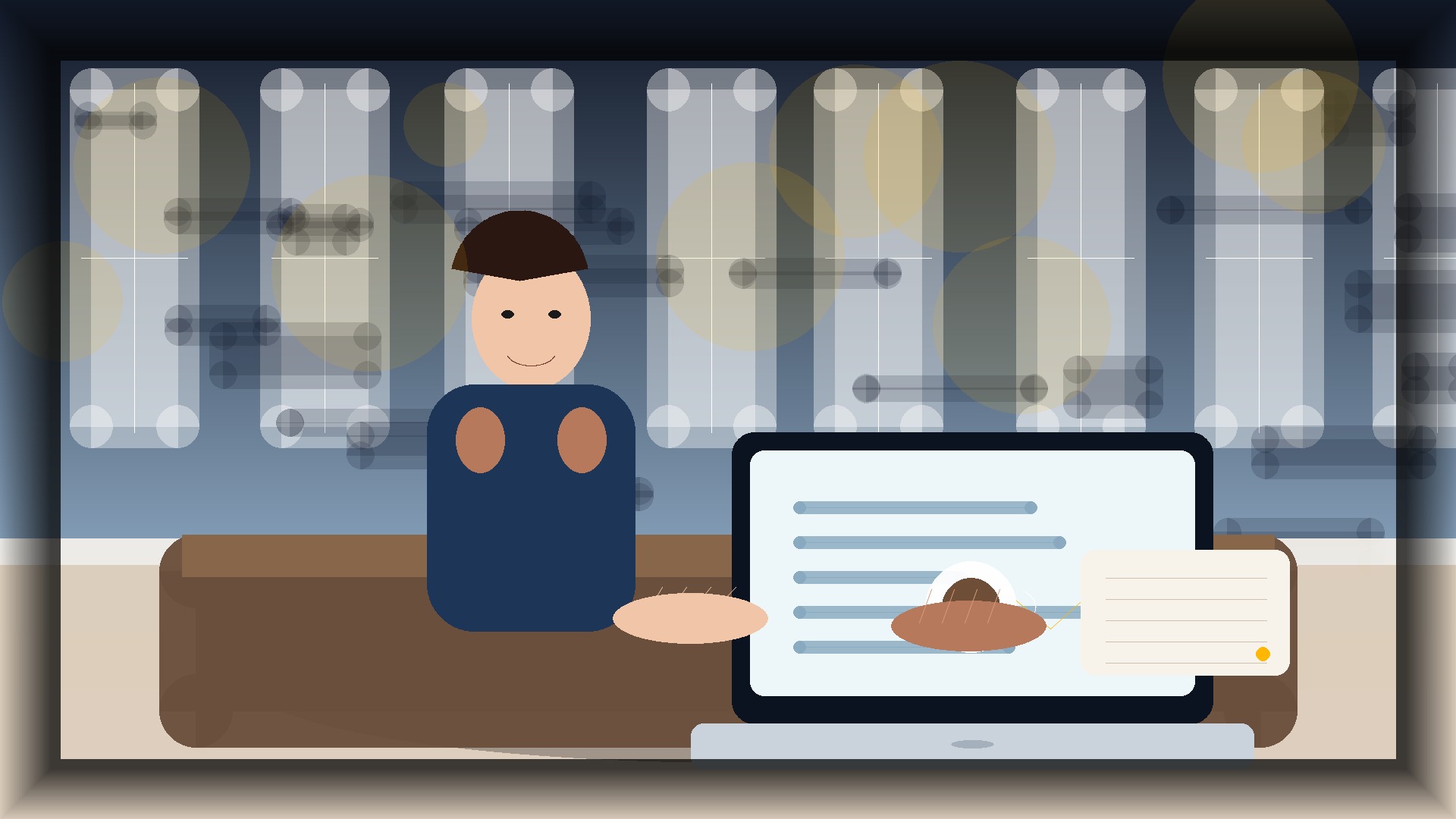 Imagem humanizada relacionada a Google Search Console