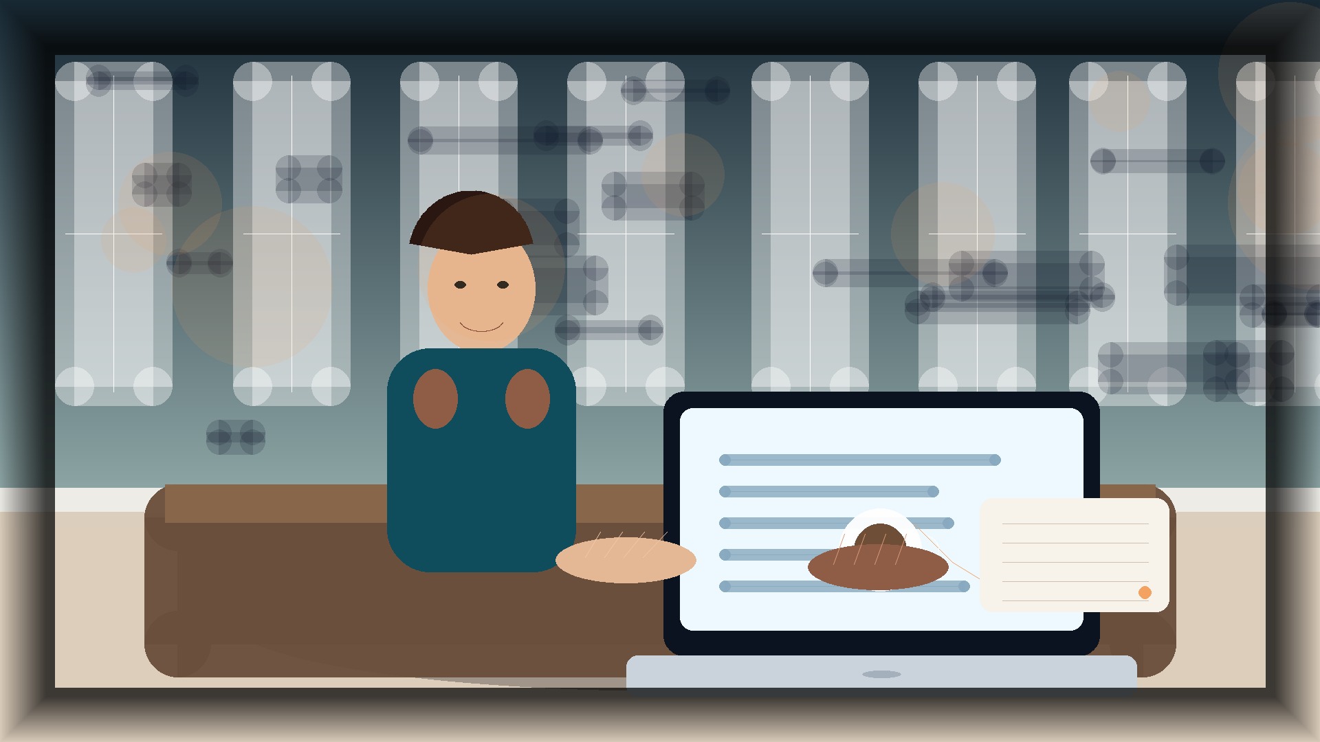 Imagem humanizada relacionada a Google Analytics