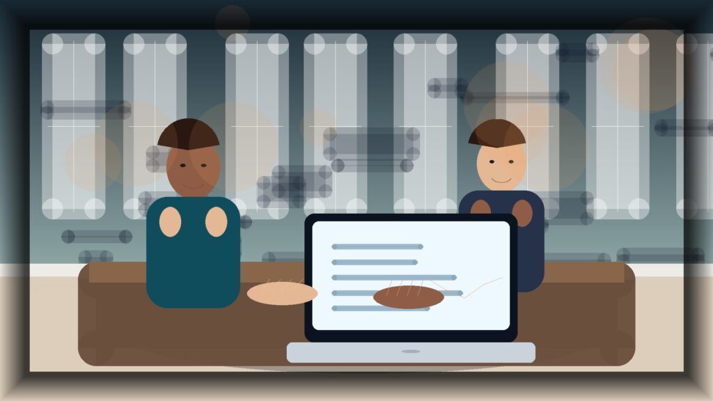 Imagem humanizada relacionada a Marketplaces digitais