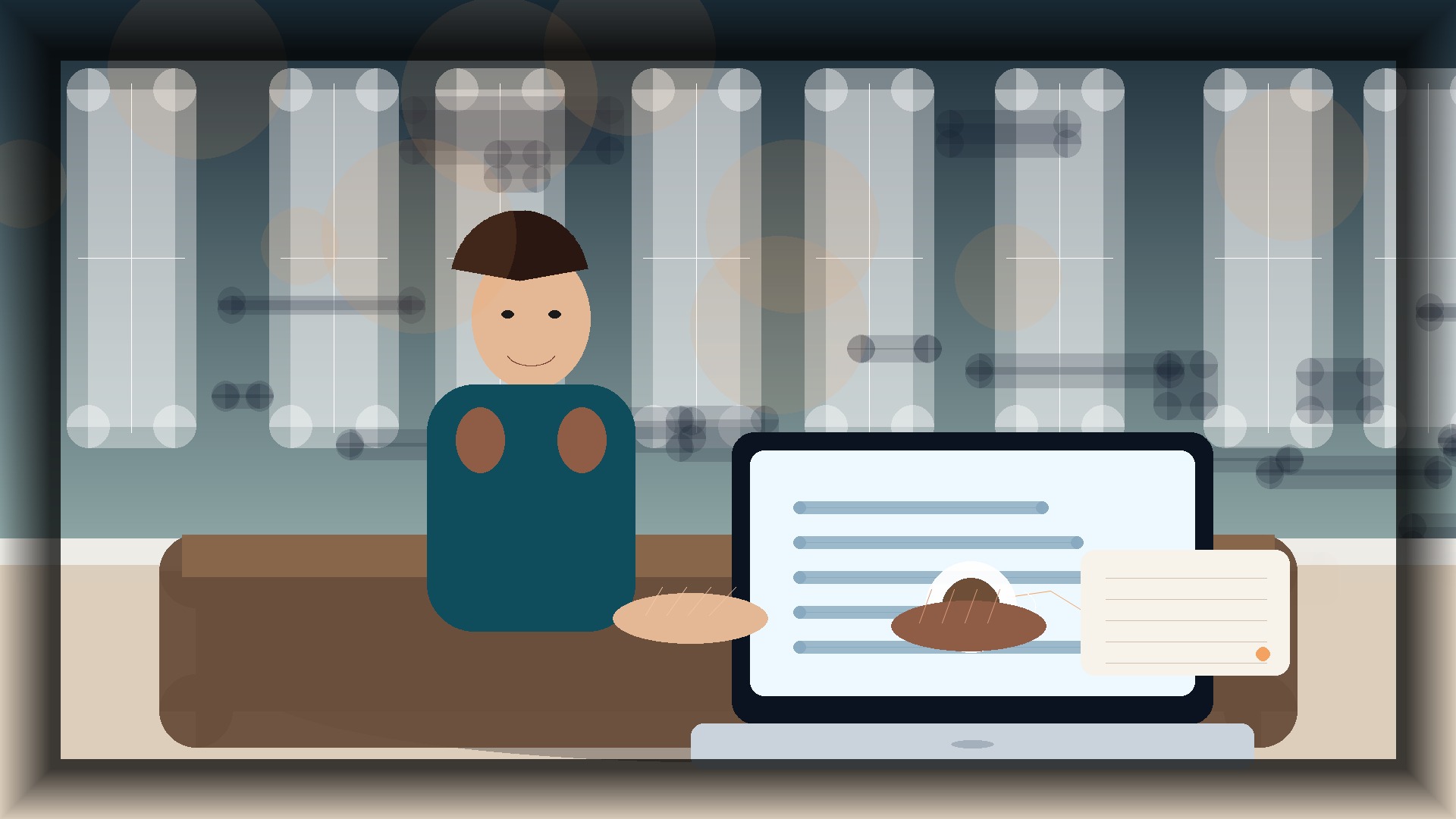 Imagem humanizada relacionada a Design de sites modernos