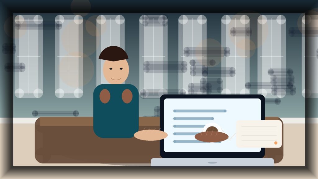 Imagem humanizada relacionada a Experiência do usuário em lojas virtuais