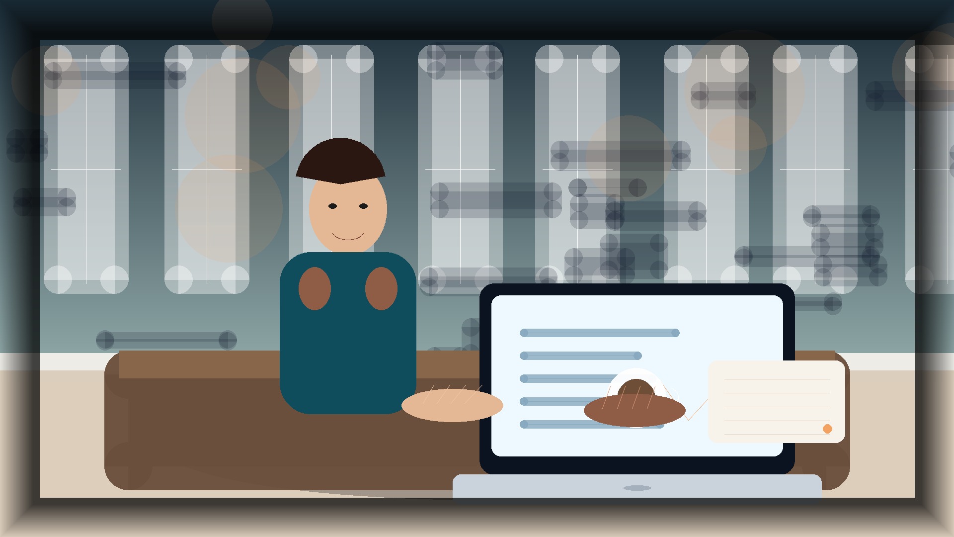 Imagem humanizada relacionada a Experiência do usuário em lojas virtuais