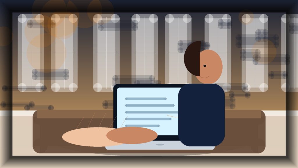 Imagem humanizada relacionada a Hospedagem para WordPress
