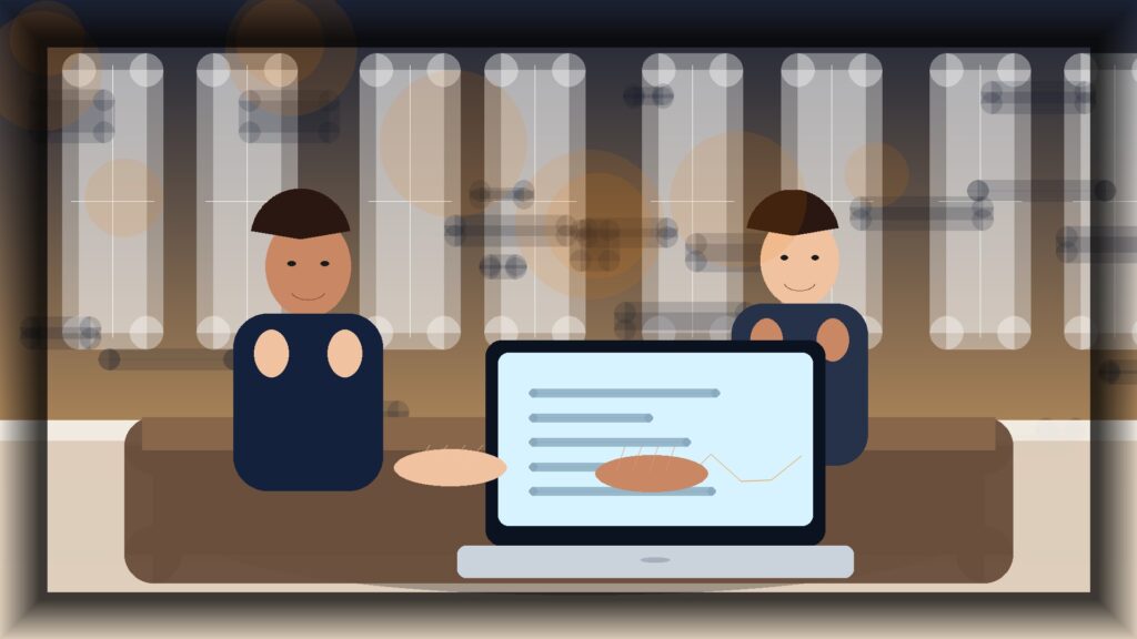Imagem humanizada relacionada a Domínios e configuração de sites