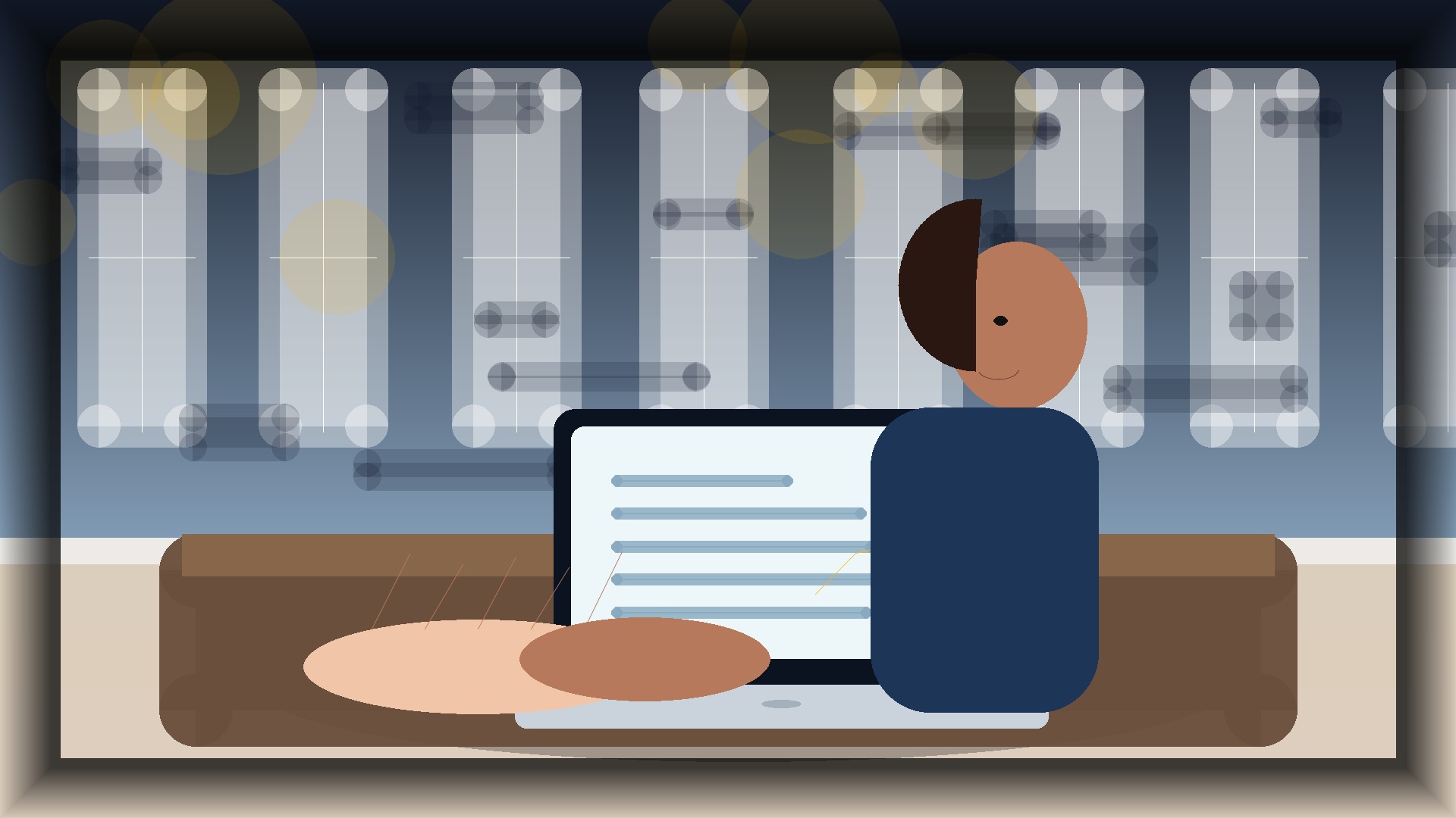 Imagem humanizada relacionada a Google Analytics