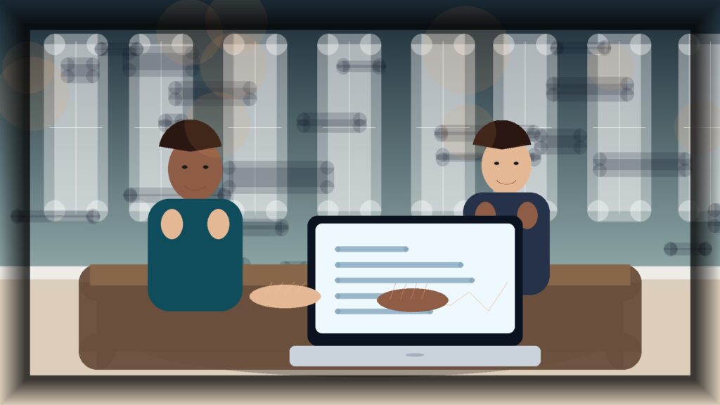 Imagem humanizada relacionada a Inteligência artificial no marketing