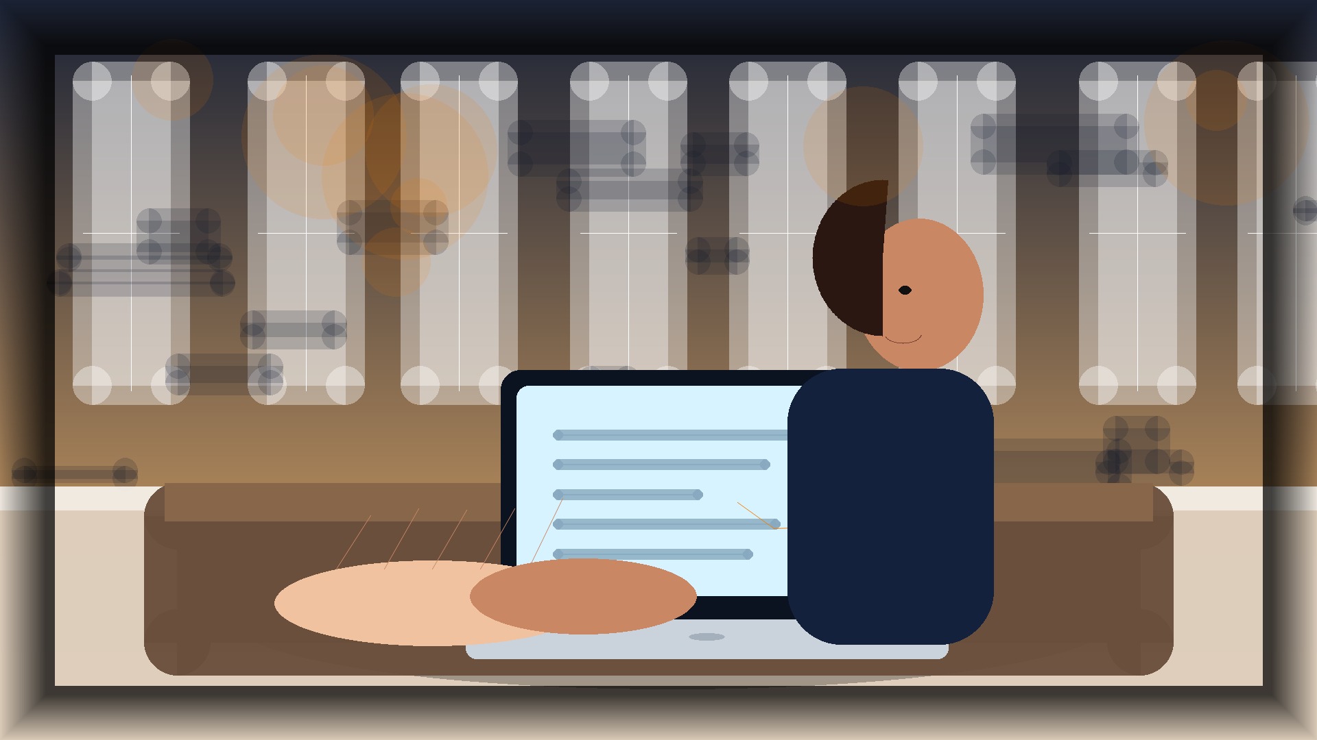 Imagem humanizada relacionada a Social media para negócios
