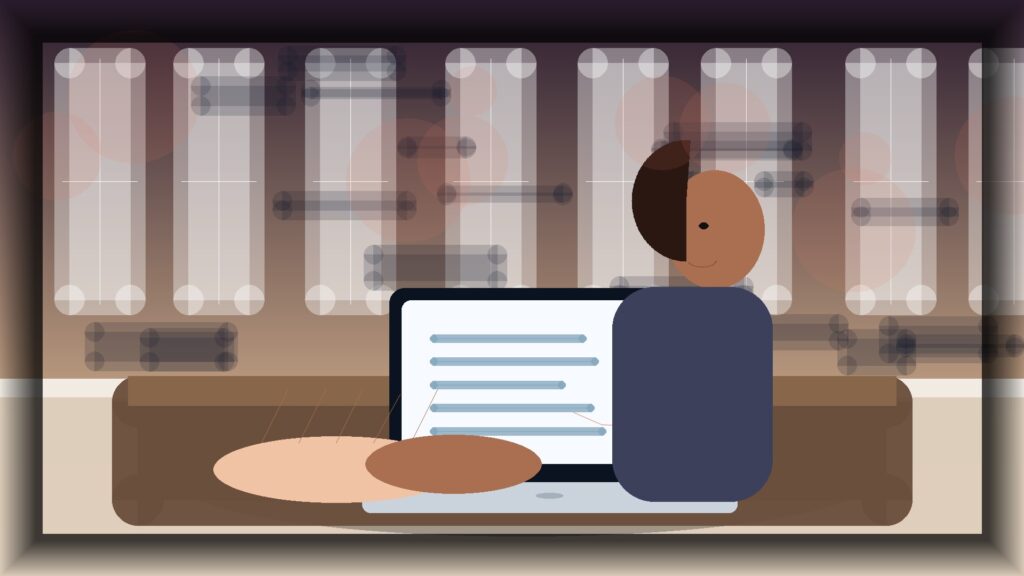Imagem humanizada relacionada a Copywriting para sites