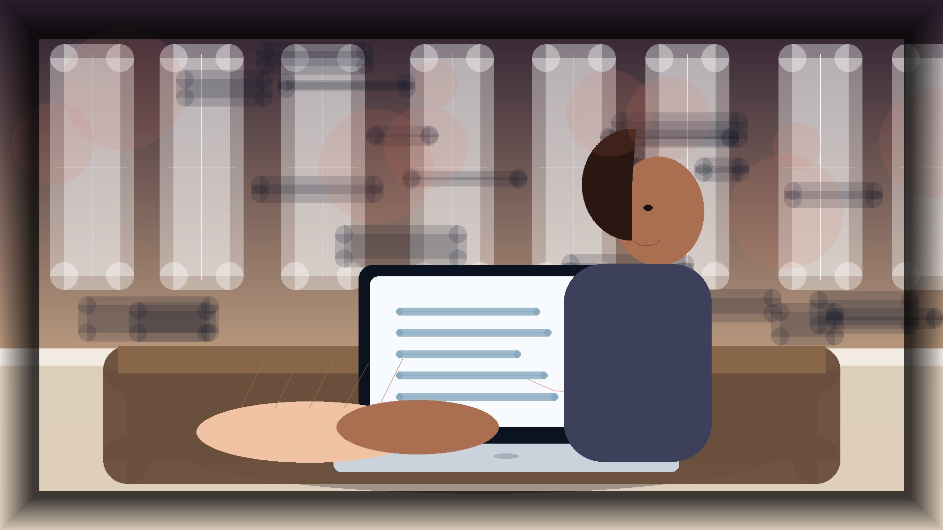 Imagem humanizada relacionada a Copywriting para sites
