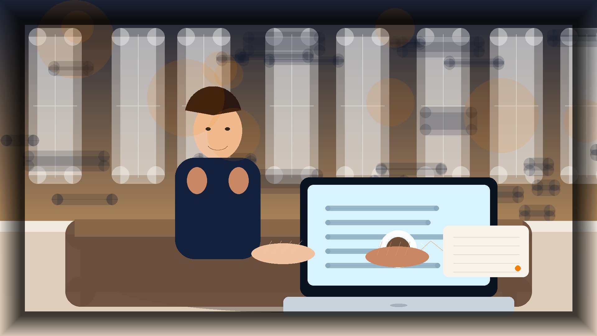 Imagem humanizada relacionada a Marketplaces digitais