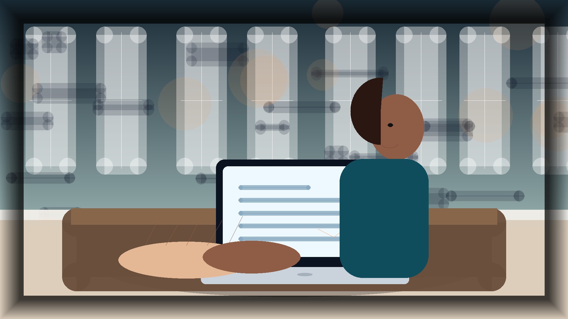Imagem humanizada relacionada a SEO para WordPress