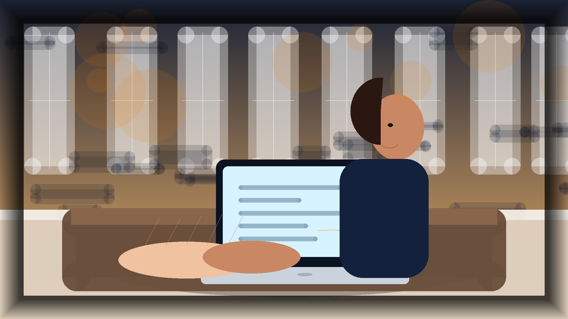 Imagem humanizada relacionada a Social media para negócios