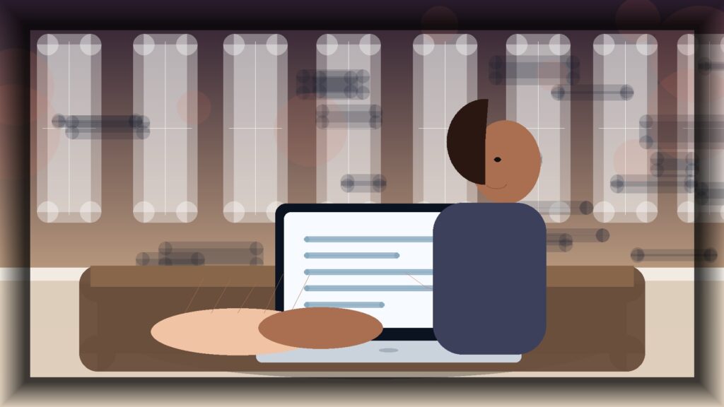 Imagem humanizada relacionada a Hospedagem para WordPress