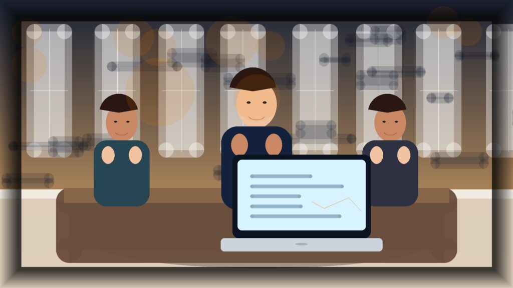 Imagem humanizada relacionada a Domínios e configuração de sites