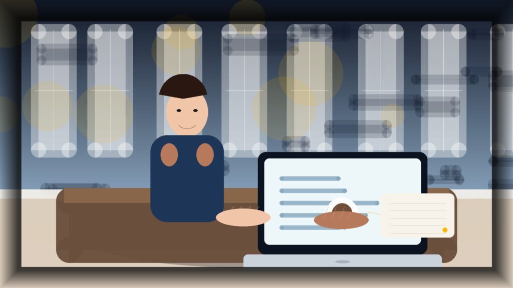 Imagem humanizada relacionada a Dropshipping