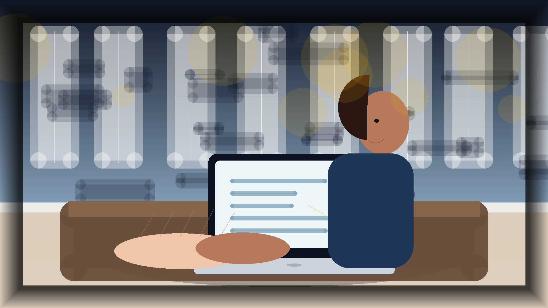 Imagem humanizada relacionada a Performance e velocidade de sites