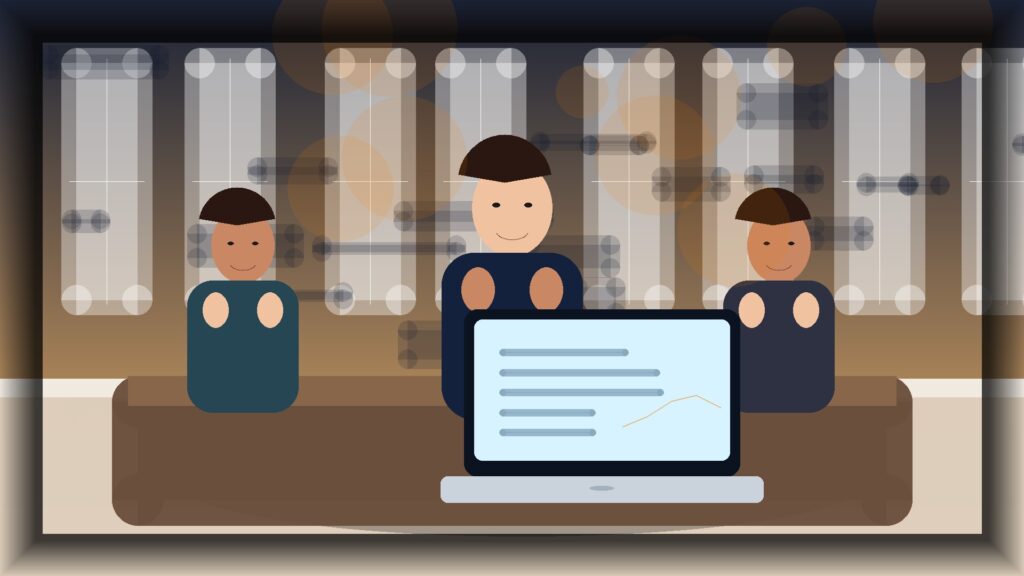 Imagem humanizada relacionada a Google Analytics