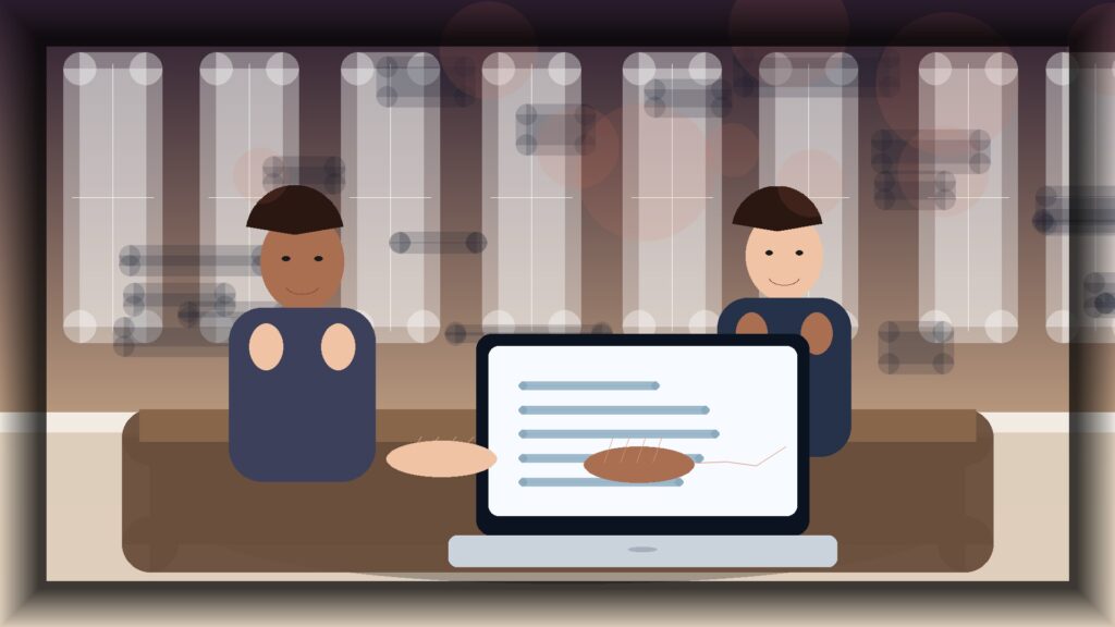 Imagem humanizada relacionada a Marketplaces digitais