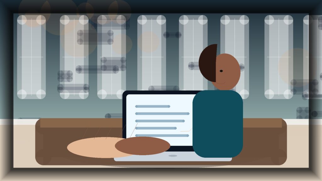 Imagem humanizada relacionada a Marketing digital para pequenas empresas