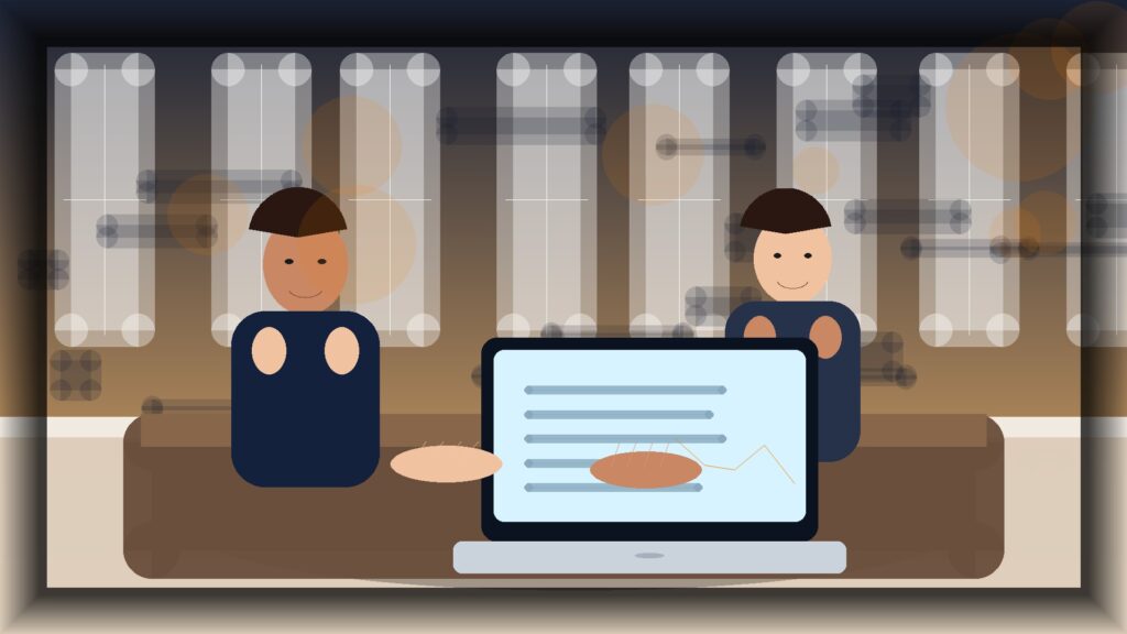 Imagem humanizada relacionada a Copywriting para sites