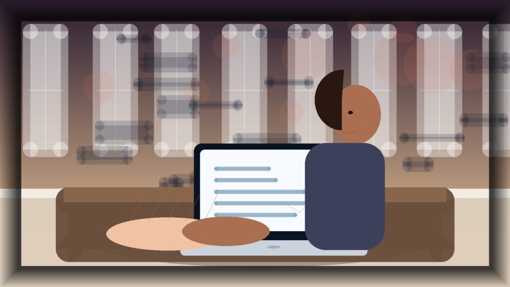Imagem humanizada relacionada a Mobile first