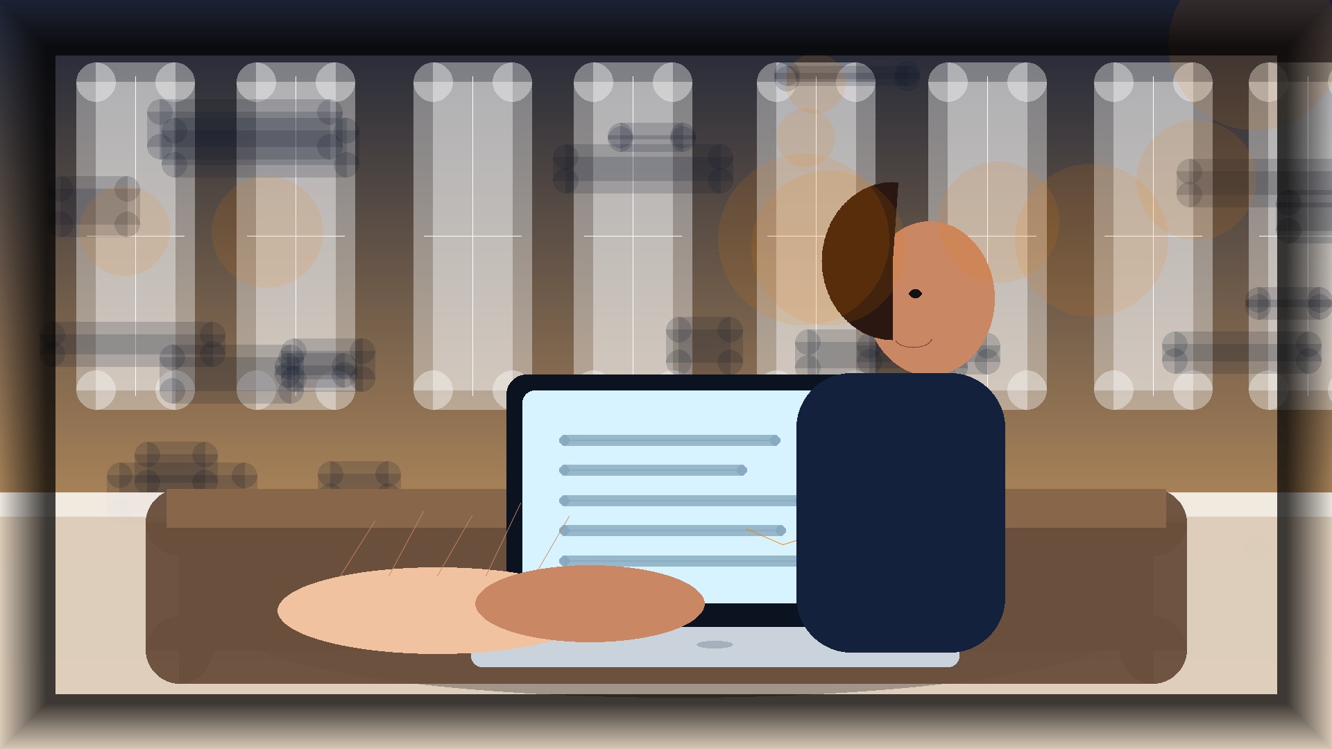 Imagem humanizada relacionada a Analytics e métricas digitais