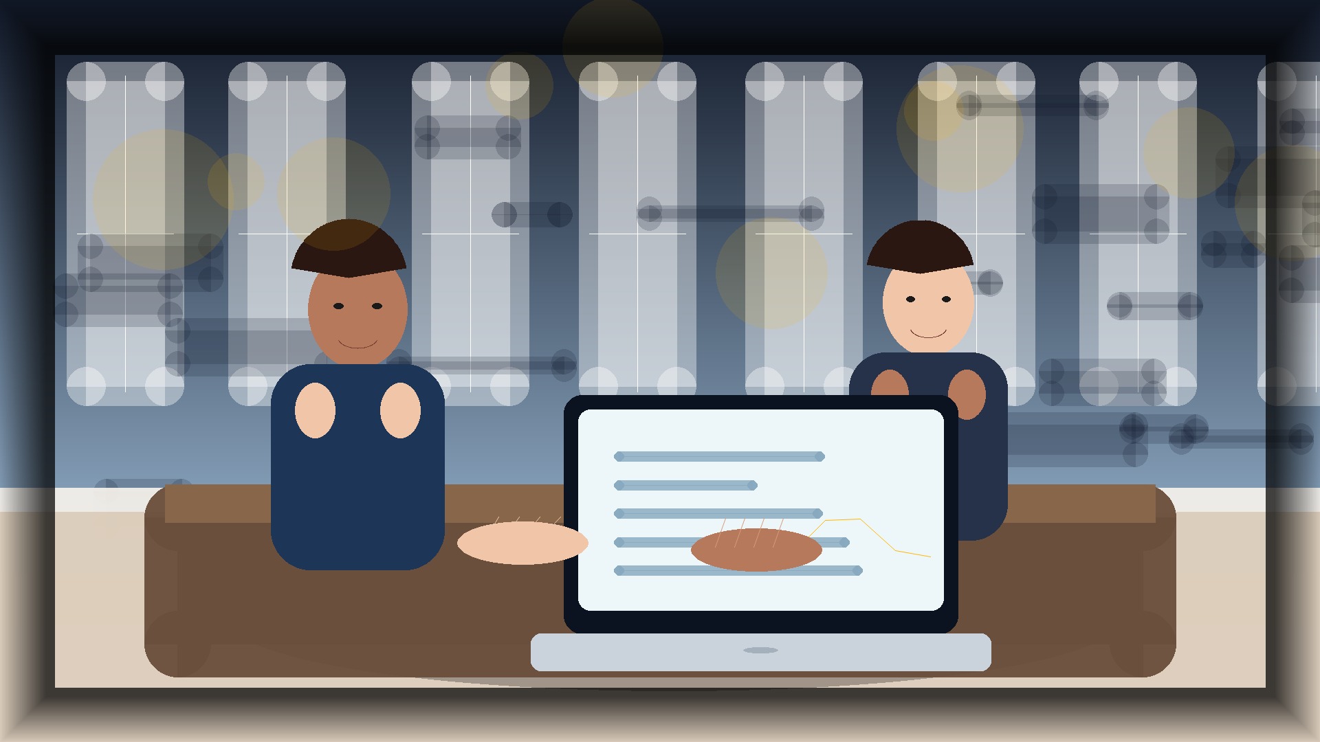 Imagem humanizada relacionada a Google Analytics