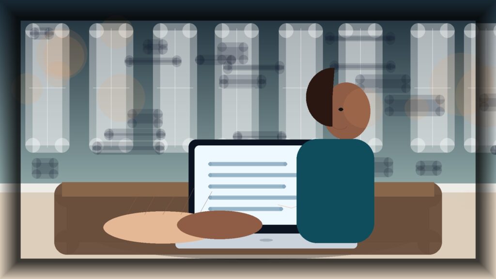 Imagem humanizada relacionada a Design de sites modernos
