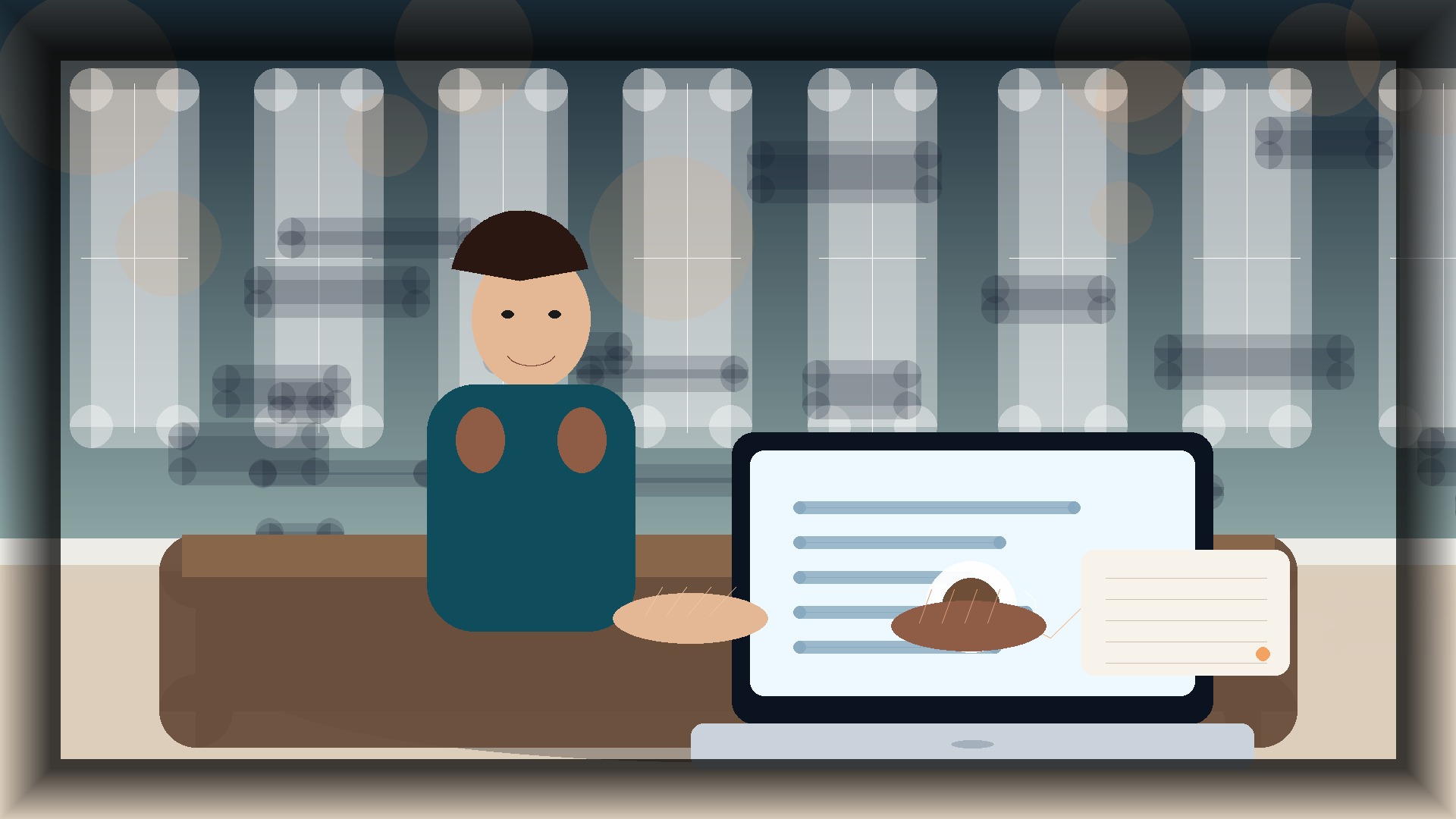 Imagem humanizada relacionada a Temas WordPress para landing pages