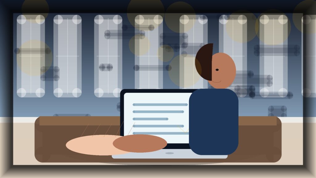Imagem humanizada relacionada a Criação de conteúdo digital