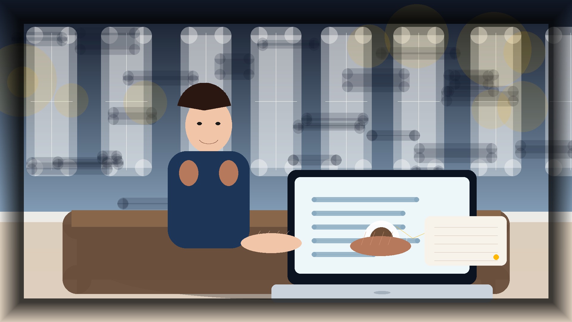 Imagem humanizada relacionada a SEO para e-commerce