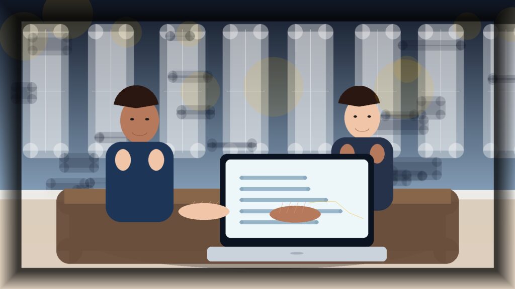 Imagem humanizada relacionada a Google Ads