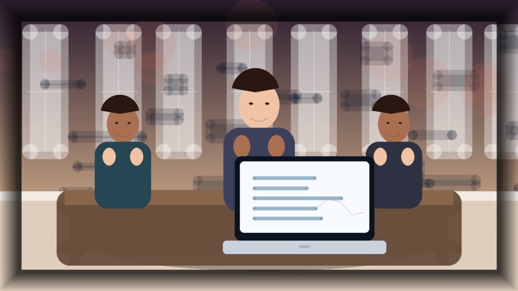 Imagem humanizada relacionada a Social media para negócios