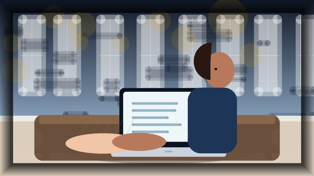 Imagem humanizada relacionada a Criação de conteúdo digital