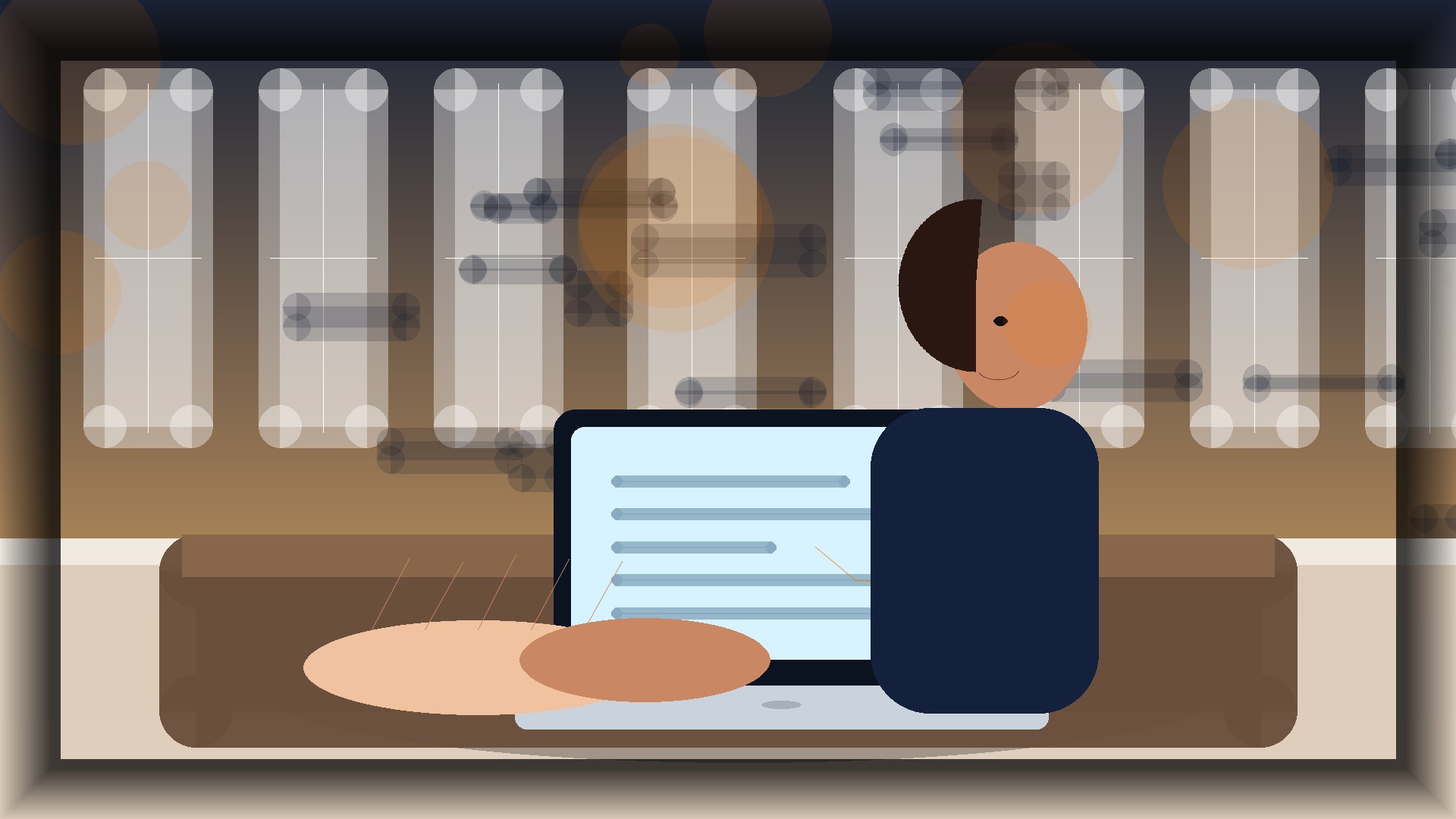 Imagem humanizada relacionada a Copywriting para sites