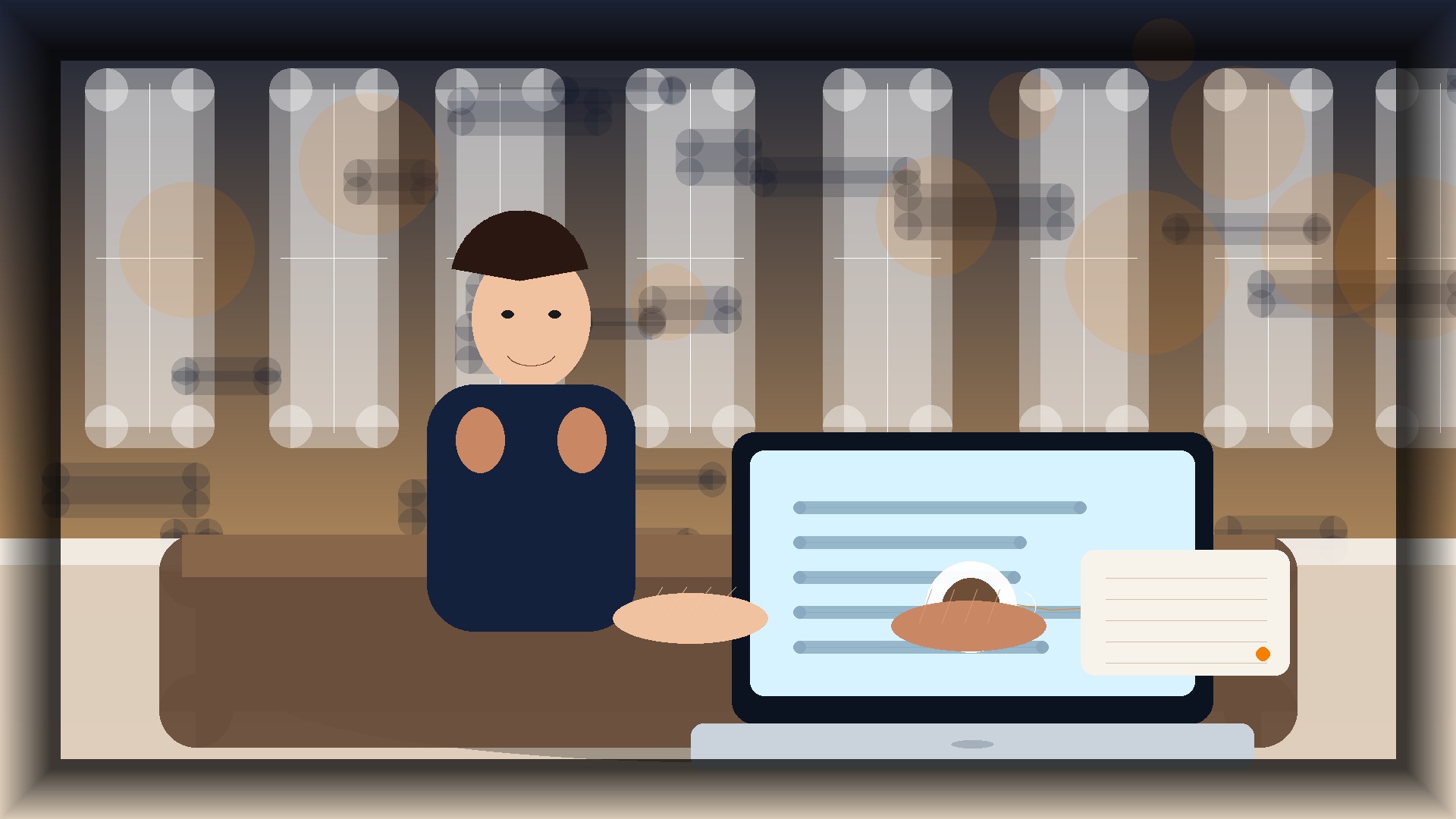 Imagem humanizada relacionada a UX/UI Design